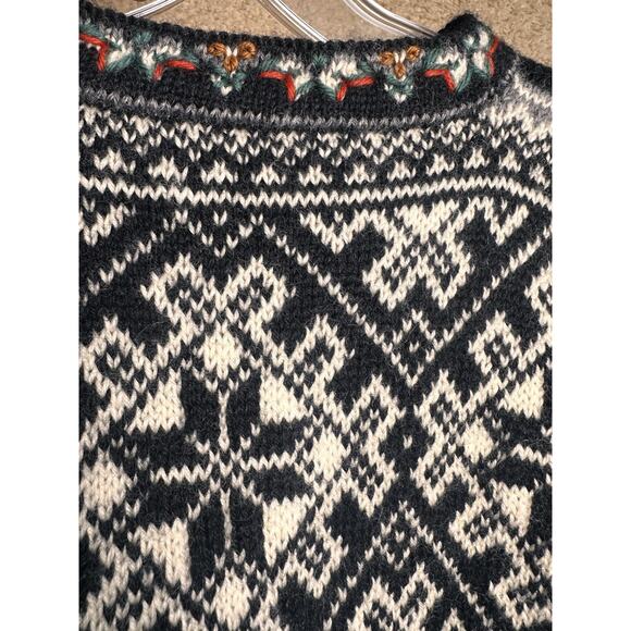 Dale of Norway Jubileum 2 Handknit 100% Wool Pullover Sweater NWOT Unisex Sz L - Picture 13 of 16